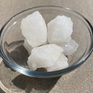 Clear quartz crystal (raw crystal imported from Brazil) $10 EACH